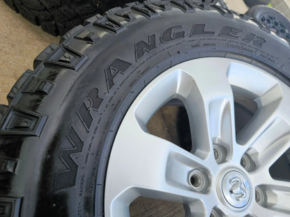 18" Dodge Ram 1500 OEM wheels rims 2672 tires DURATRAC