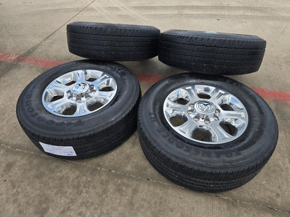18" Ram 2500 3500 Laramie Power Wagon OEM wheels rims 2692 FIRESTONE H/T