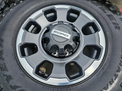 18" Ford F-250 F-350 OEM TREMOR 10482 rims wheels tires 35" GOODYEAR DURATRAC