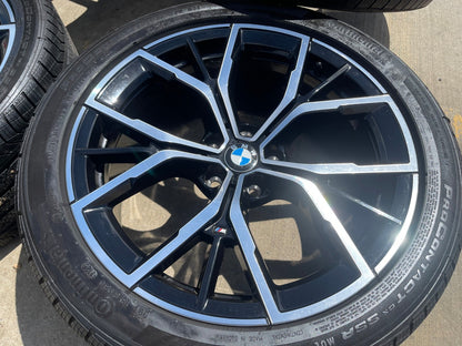 19" BMW 530i 540i 4 5 6 7 OEM 86165 Series wheels rims 2022 2023 2024 2025 SET