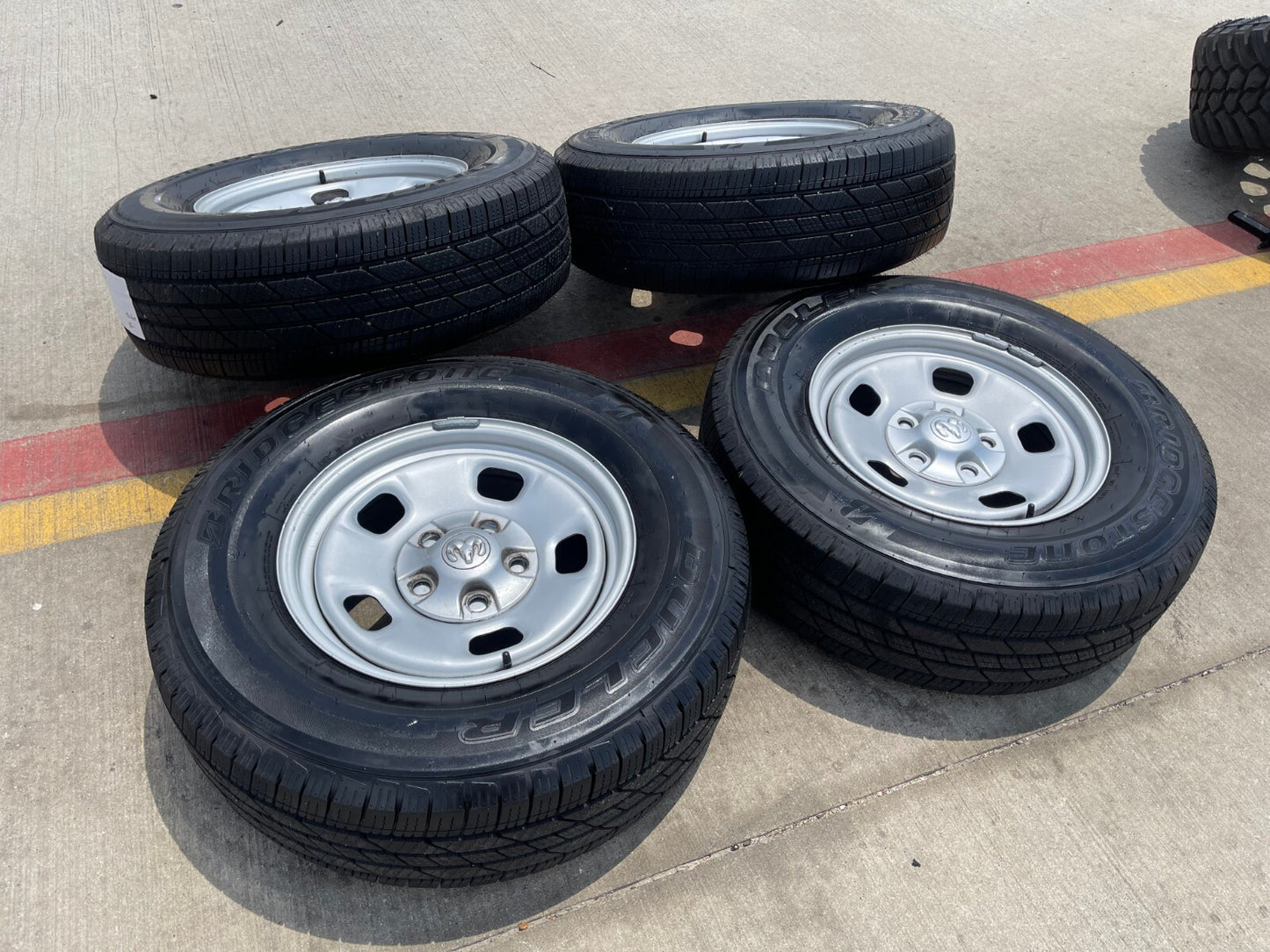 17" Dodge Ram 1500 OEM wheels rims 2449 5x139 5x5.5 tires BRIDGESTONE