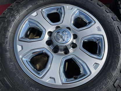 20" Dodge Ram 2500 3500 OEM 2477 CHROME wheels rims tires SET