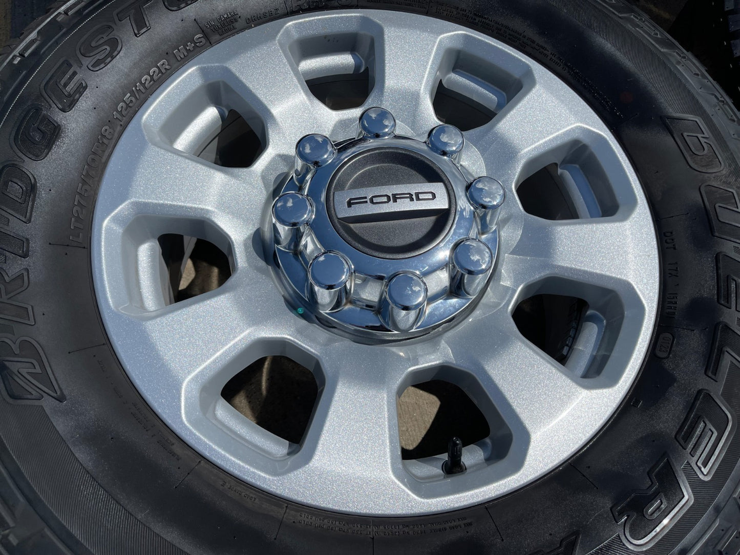 18" Ford F-250 F-350 Lariat FX-4 wheels rims SET OEM RIM# 10481 FITS 2006-2027