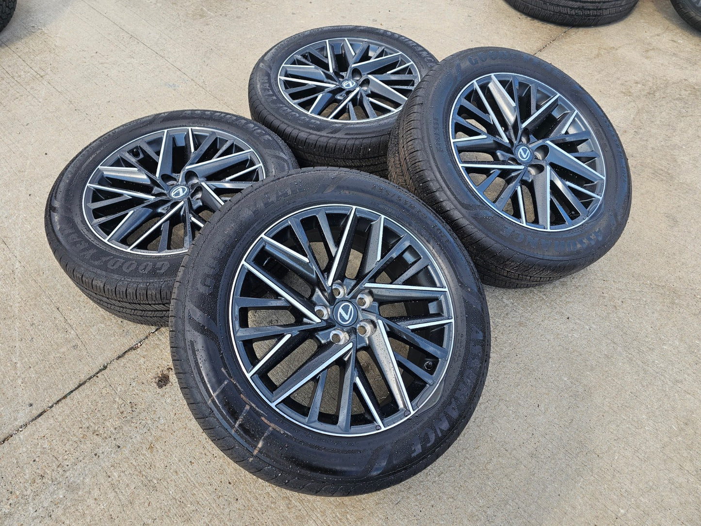20" Lexus TX350 OEM 10574 wheels rims LS500H LS500 Grand Highlander SET NEW