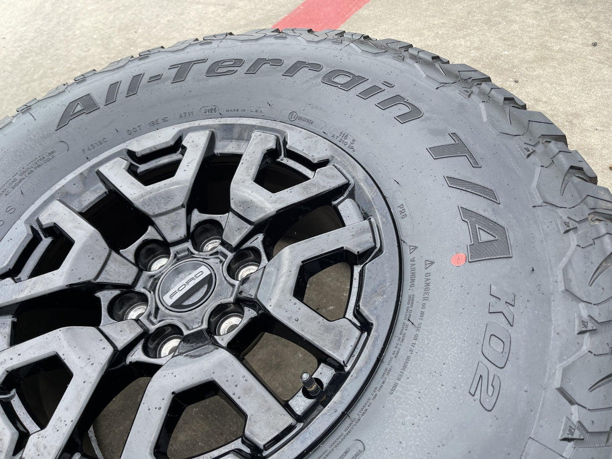 17" Ford F-150 Raptor Bronco OEM 10461 rims wheels SET 2026 2027 BFG KO2 A/T NEW