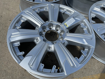 24" Cadillac Escalade IQ EV OEM 8x165 wheels rims Hummer 2500 2024 2025 2026 NEW