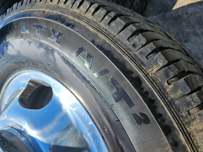 17" Ford F-350 Dually OEM 14077 14078 rims wheels 2023 2024 2025 MICHELIN