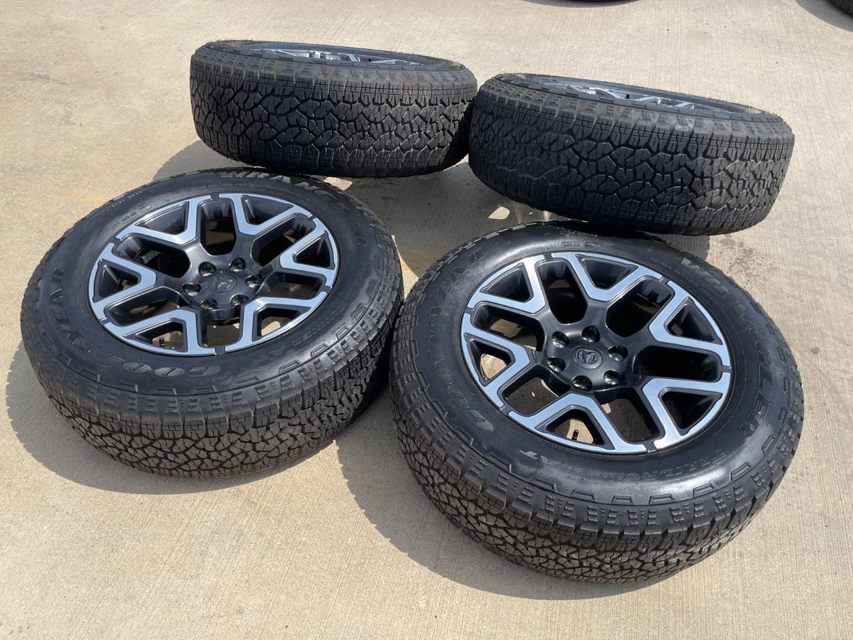 20" Dodge Ram 1500 OEM 94059 Laramie wheels rims 68583860AA 2024 2025 2026 SET