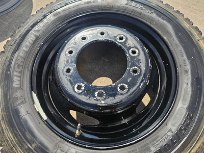 19.5" Ford F-450 F-550 Dually rim RAM 4500 OEM 10x225 spare MICHELIN