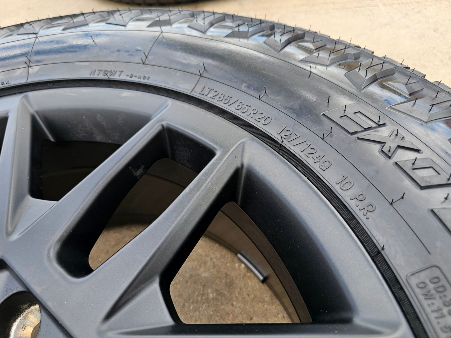 (1) 20" Tesla Cyber Truck OEM 94166 wheel rim 2024 2025 2026 2027 Cybertruck NEW