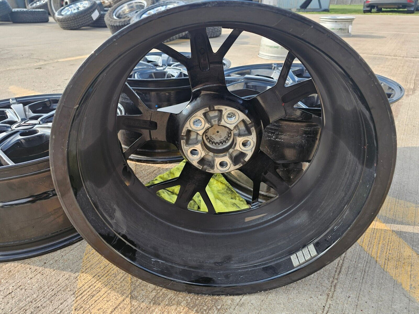 19" + 20" Chevy Corvette C8 OEM rims 14011 14012 2022 2023 2024 2025 2026