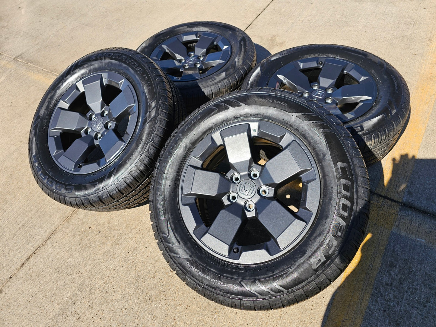 18" Honda Passport Trail Sport Ridgeline Pilot HPD OEM wheels rims MDX COOPER