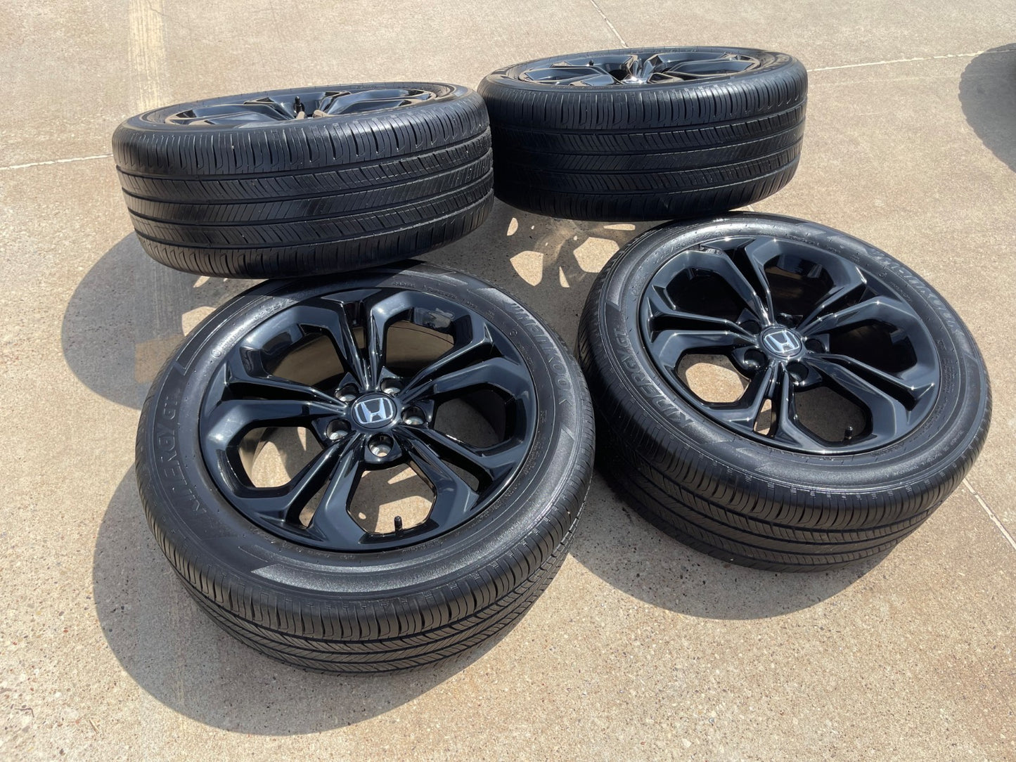 17" Honda Accord OEM Sport wheels rims 60306 HANKOOK 2024 2025 2026 2027 SET