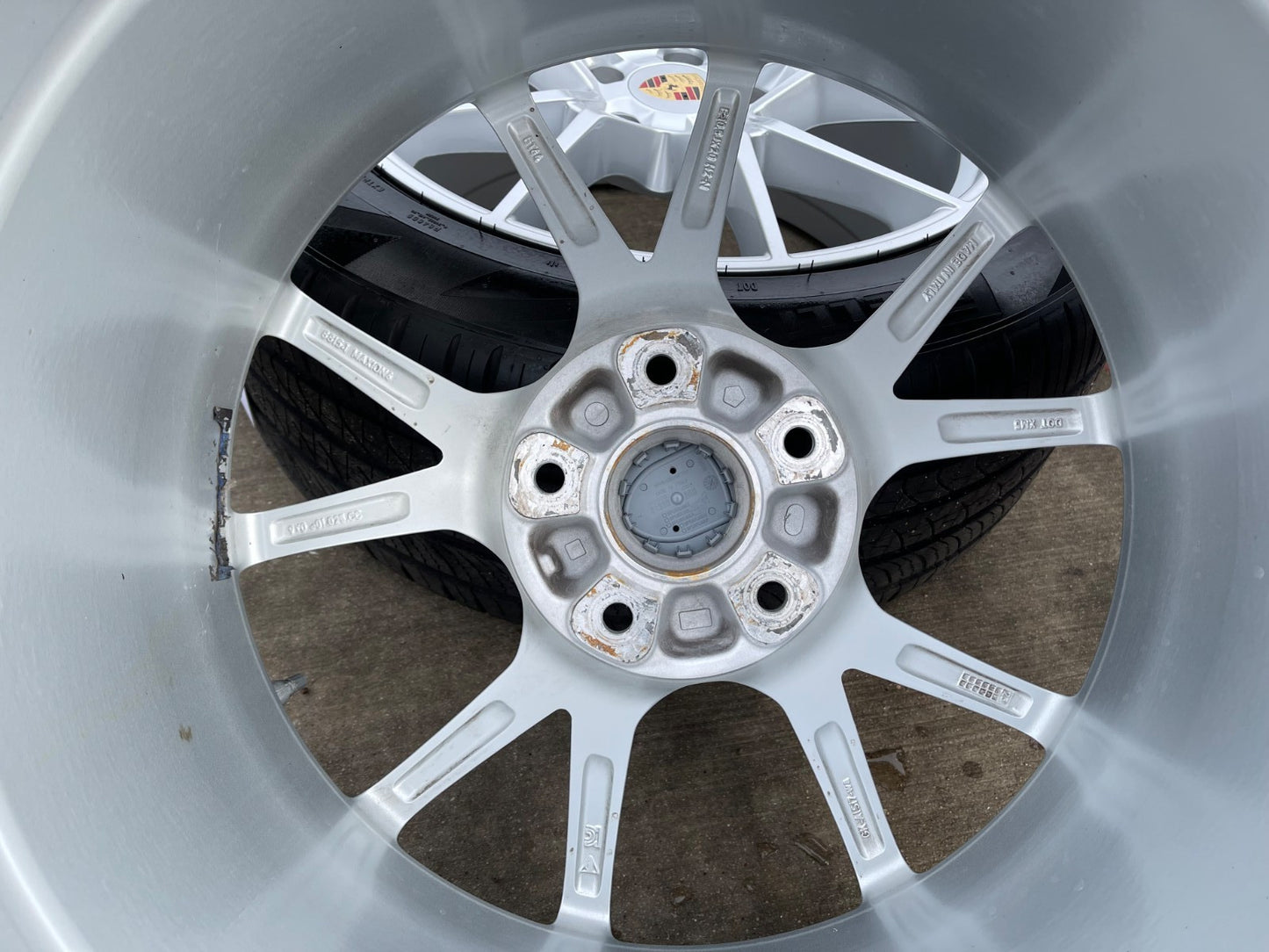 20" Porsche Cayenne Sport OEM wheels rims tires PIRELLI 2023 2024 2025 2026