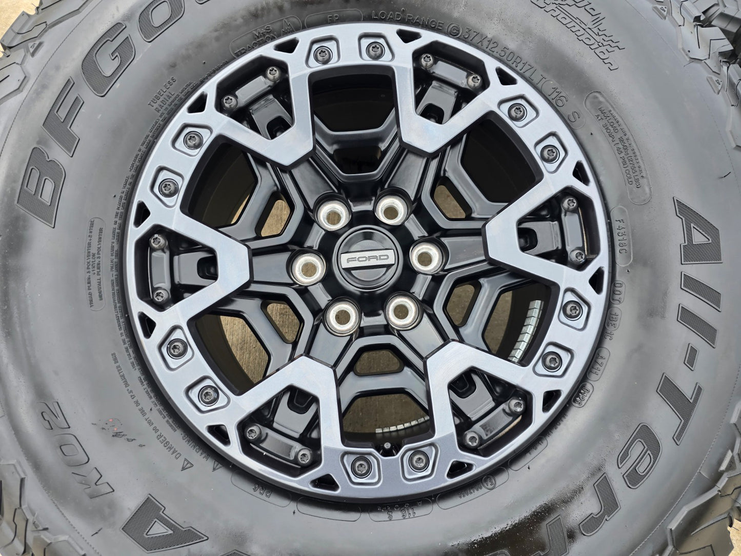 NEW 17" Ford F-150 Raptor R OEM BEADLOCK rims wheels SET 2004-2027