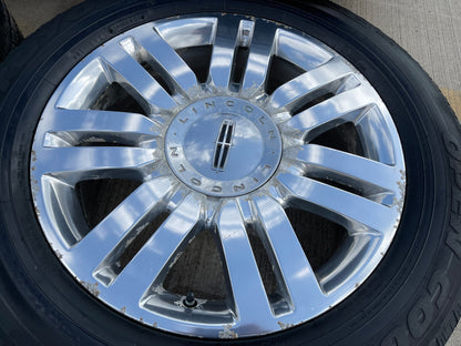 20" Lincoln Navigator OEM rims wheels 3561 tires DISCOUNTED