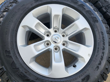18" Dodge Ram 1500 OEM wheels rims 2672 tires DURATRAC