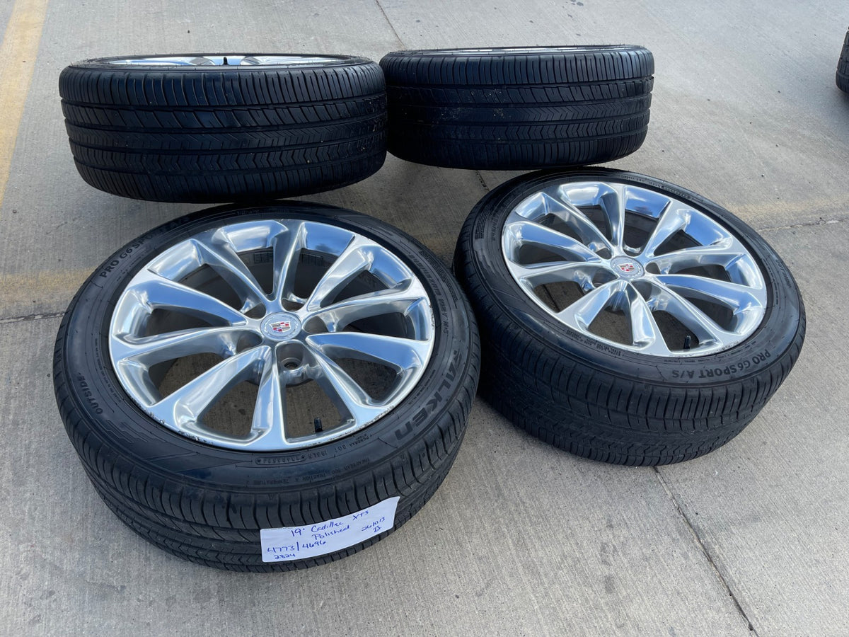 19" Cadillac XTS CT5 CT6 Platinum OEM 4773 4696 wheels rims FALKEN SET