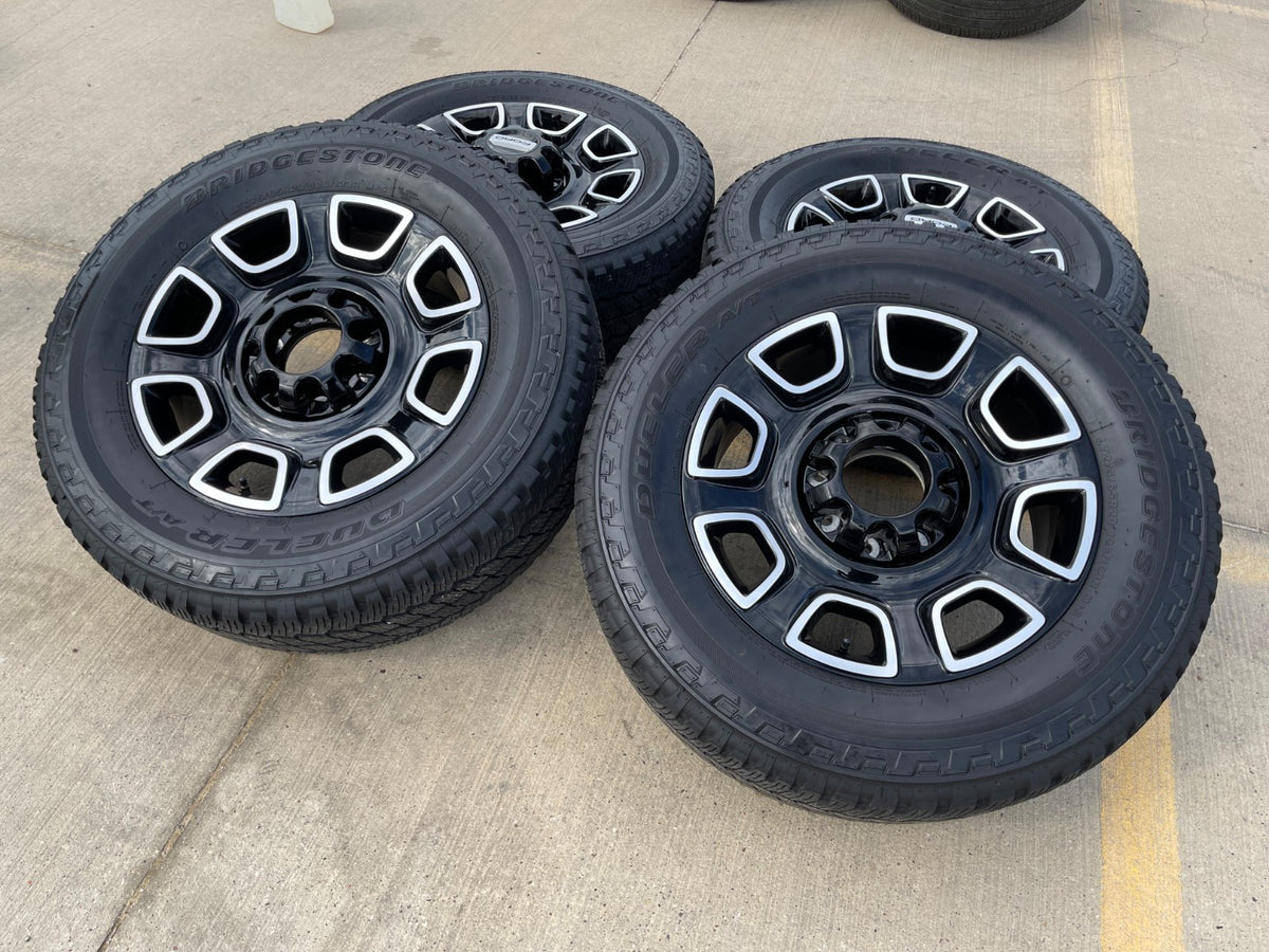 20" Ford F-250 F-350 OEM Lariat Platinum wheels rims 10486 SET BRIDGESTONE