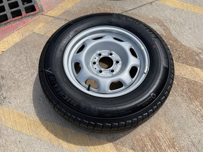 17" Ford F-150 OEM rim wheel 3857 tire steel 2023 2024 2025 2026 MICHELIN NEW