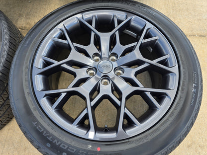 21" Jeep Grand Cherokee L OEM wheels rims 9291 Durango tires DISCOUNTED