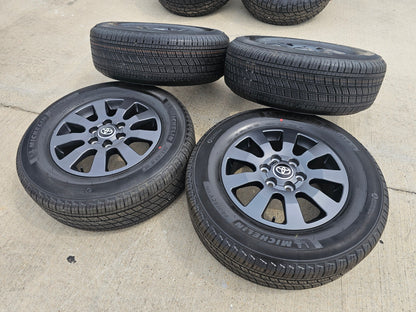 18" Toyota Land Cruiser OEM TRD wheels rims 95952 Tundra Sequoia MICHELIN NEW