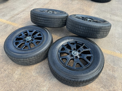 17" Toyota Tacoma 4Runner TRD Black OEM 94254 10637 wheels rims 2025 2026 NEW