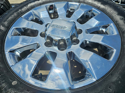 20" GMC Sierra DENALI Chevy Silverado 2500 3500 OEM 5960 5947 wheels rims SET
