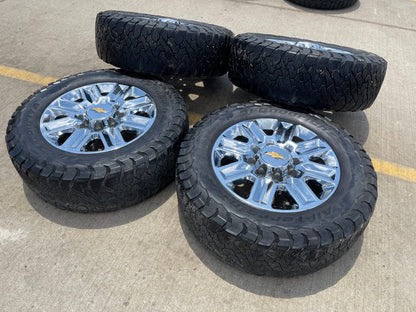 20" Chevy Silverado High Country LTZ 2500 3500 OEM 14124 wheels rims BFG KO3 A/T