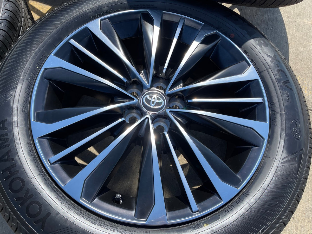20" Toyota Grand Highlander OEM 10527 wheels rims TX350 TX500 2026 2027 SET NEW