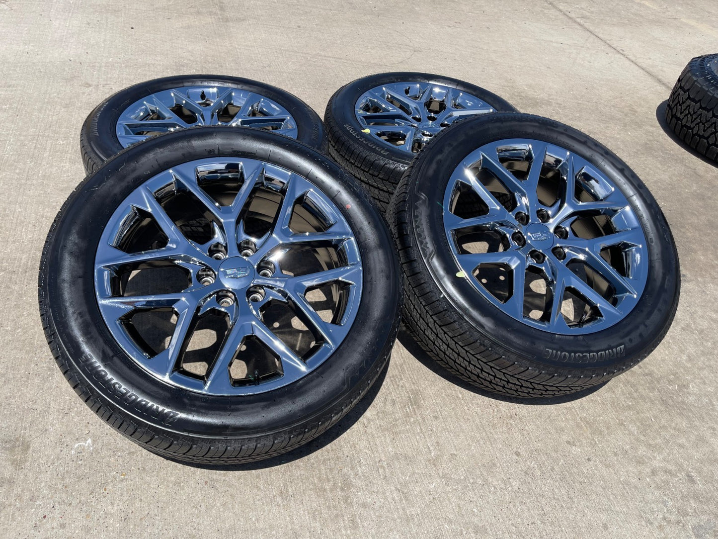 22" Cadillac Escalade GMC Yukon Sierra OEM 14078 wheels rims 2025 2026 2027 NEW