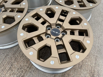 18" Honda Ridgeline Pilot HPD OEM Gold wheels rims 63635 MDX 2024 2025 NEW