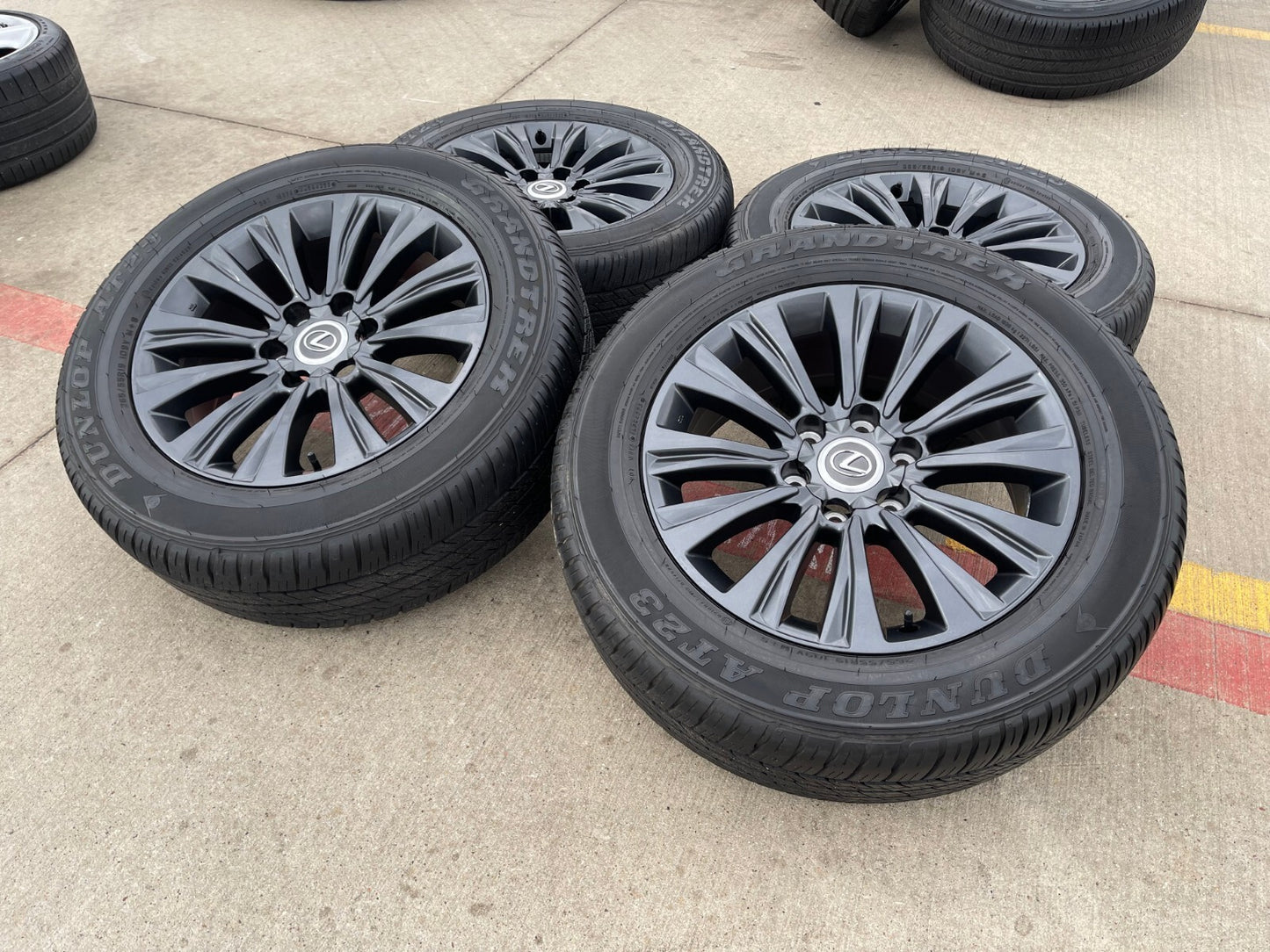 19" Lexus GX460 GX470 Tacoma 4Runner OEM 74388 wheels rims 2022 2023 2024