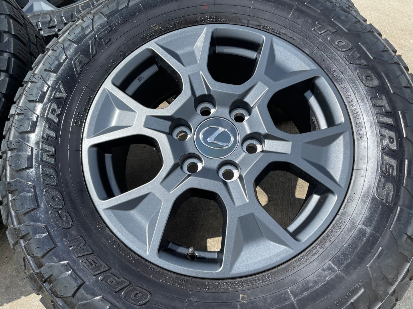 18" Toyota Tacoma TRD OEM 10544 wheels rims Land Cruiser Tundra 2025 2026 2027