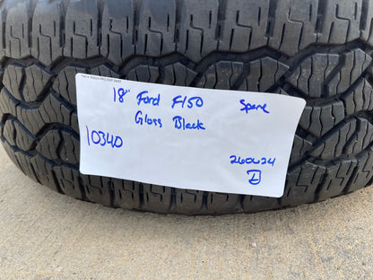 (1) 18" Ford F-150 OEM rim wheel 95049 10340 Expedition 2025 2026 2027 GOODYEAR