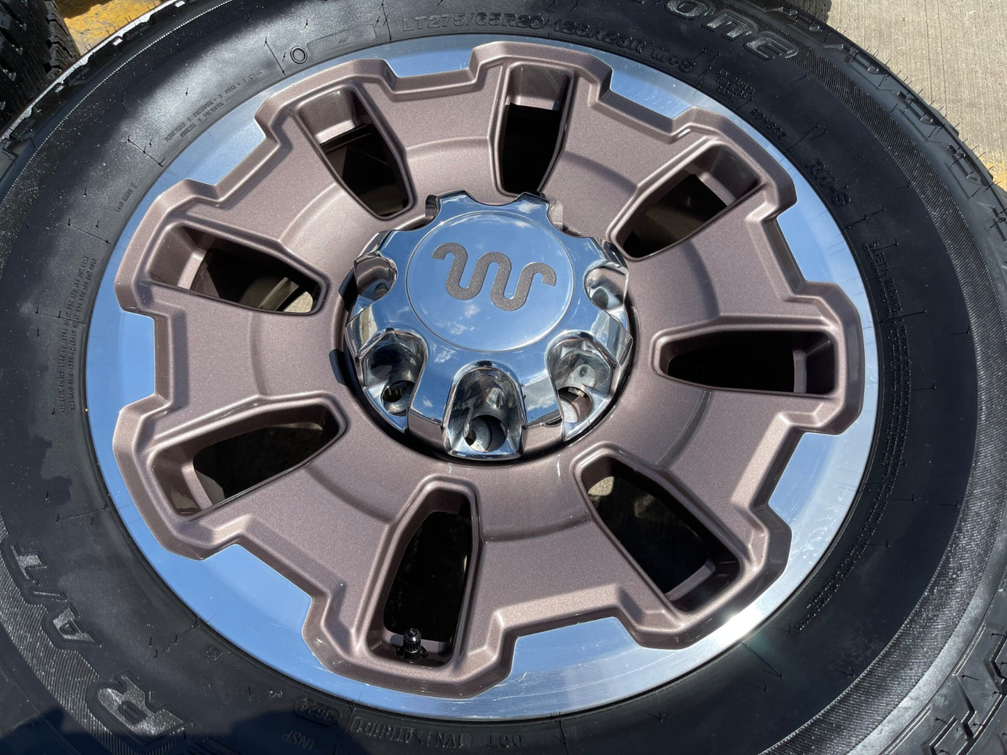 20" Ford F-250 F-350 OEM KING RANCH LIMITED tan wheels rims 10487 SET 2005-2027