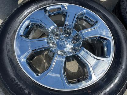 NEW 20" Dodge Ram 1500 OEM Laramie CHROME wheels rims RIM# 2679 FITS 2019-2027