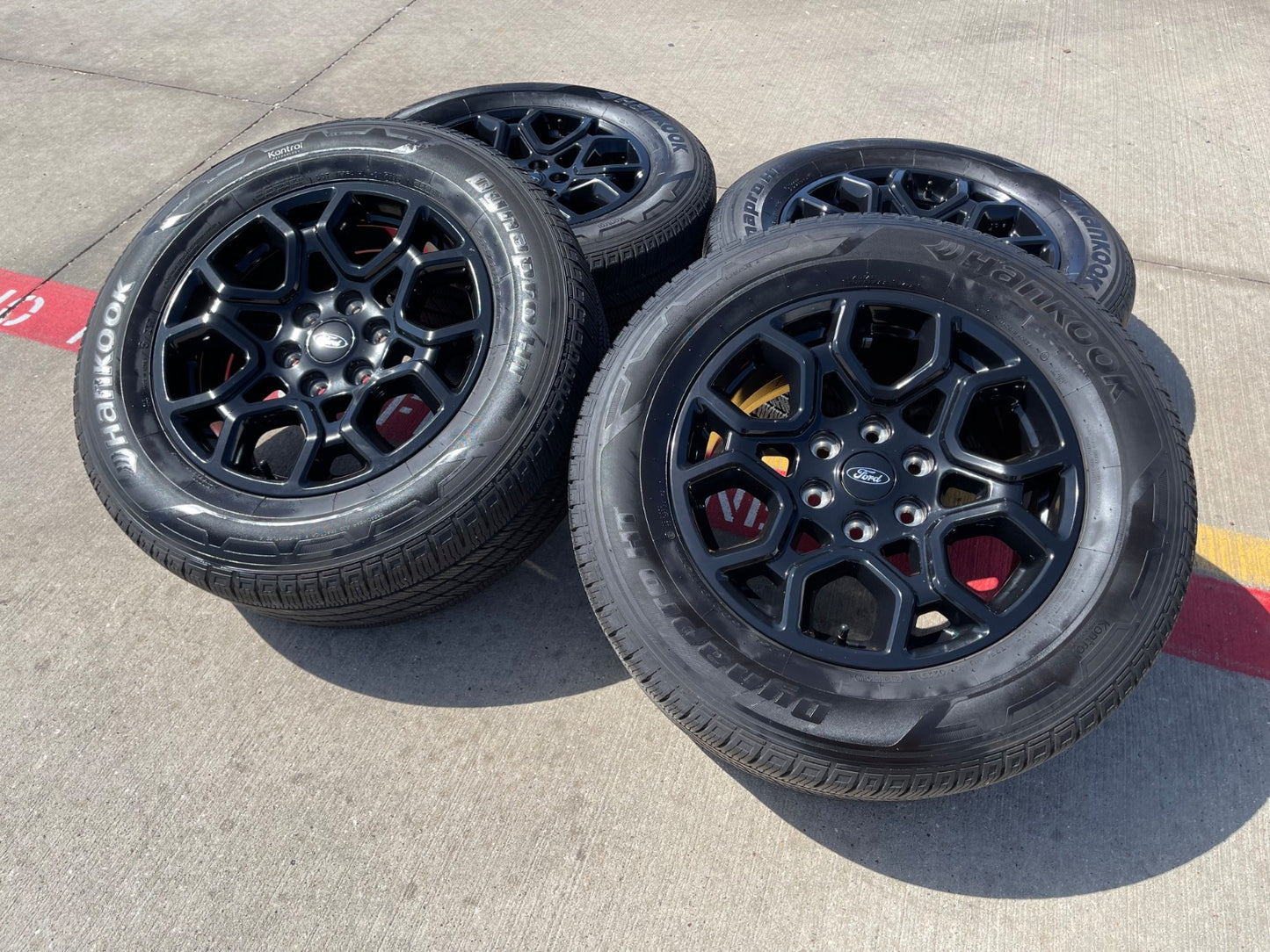 18" Ford F-150 OEM rims wheels 95049 10340 Expedition 2025 2026 2027 HANKOOK