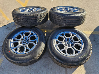 18" Ford Expedition F-150 TREMOR OEM rims wheels 2025 2026 NEW MICHELIN