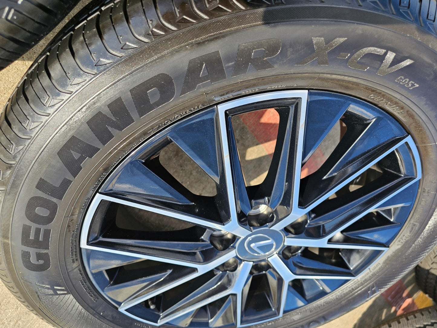 20" Toyota Land Cruiser Tundra OEM wheels rims 10545 Lexus GX550 LX600 2025 2026