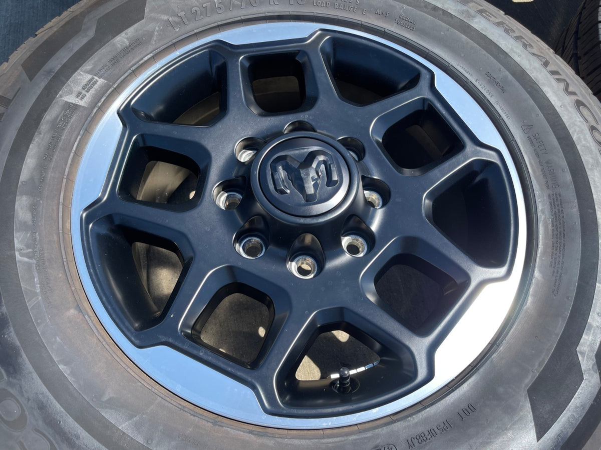 18" Dodge RAM 2500 3500 OEM 68629288 wheels rims tires CONTINENTAL SET