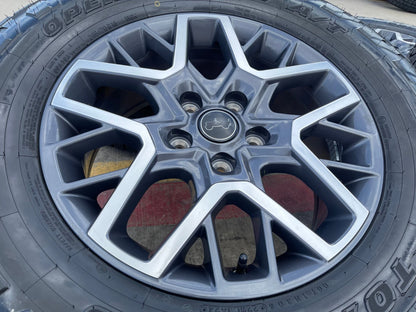 18" Jeep Grand Cherokee OEM wheels rims 51649 Wrangler Gladiator 2024 2025 NEW
