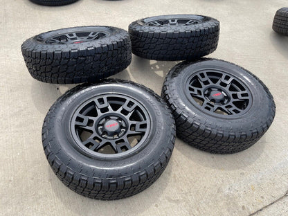 17" Toyota Tacoma 4Runner OEM wheels rims black 75167 TRD FJ 2021 2022 2023 NEW