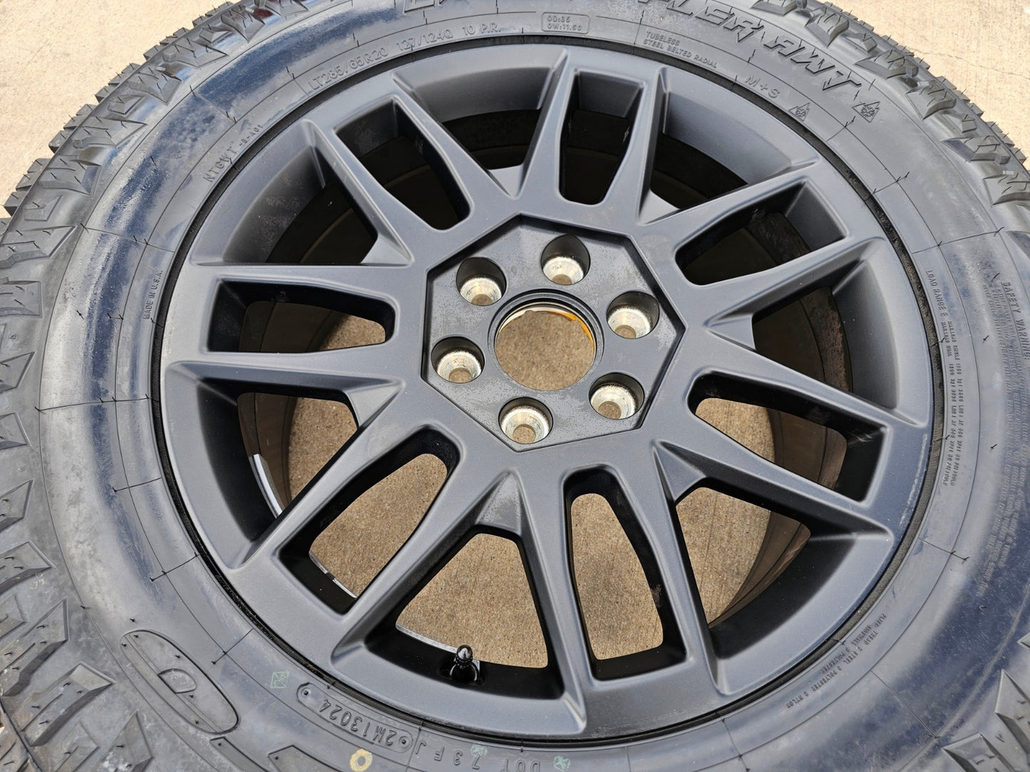 (1) 20" Tesla Cyber Truck OEM 94166 wheel rim 2024 2025 2026 2027 Cybertruck NEW