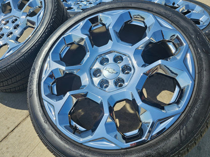 24" GMC Yukon Sierra Tahoe Cadillac Escalade V OEM wheels rims 2025 2026 2027