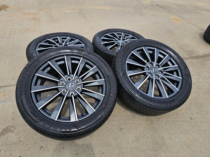 22" Lexus GX550 LX600 OEM wheels rims Toyota Land Cruiser Tundra 78519 SET NEW