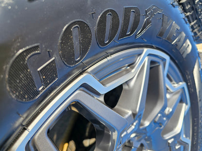 22" Hummer EV HEV 2500 OEM 8x165 14094 wheels rims 2024 2025 2026 NEW GOODYEAR