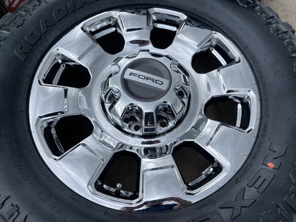 20" Ford F-250 F-350 OEM KING RANCH 10295 25085 10552 chrome wheels rims 35" NEW