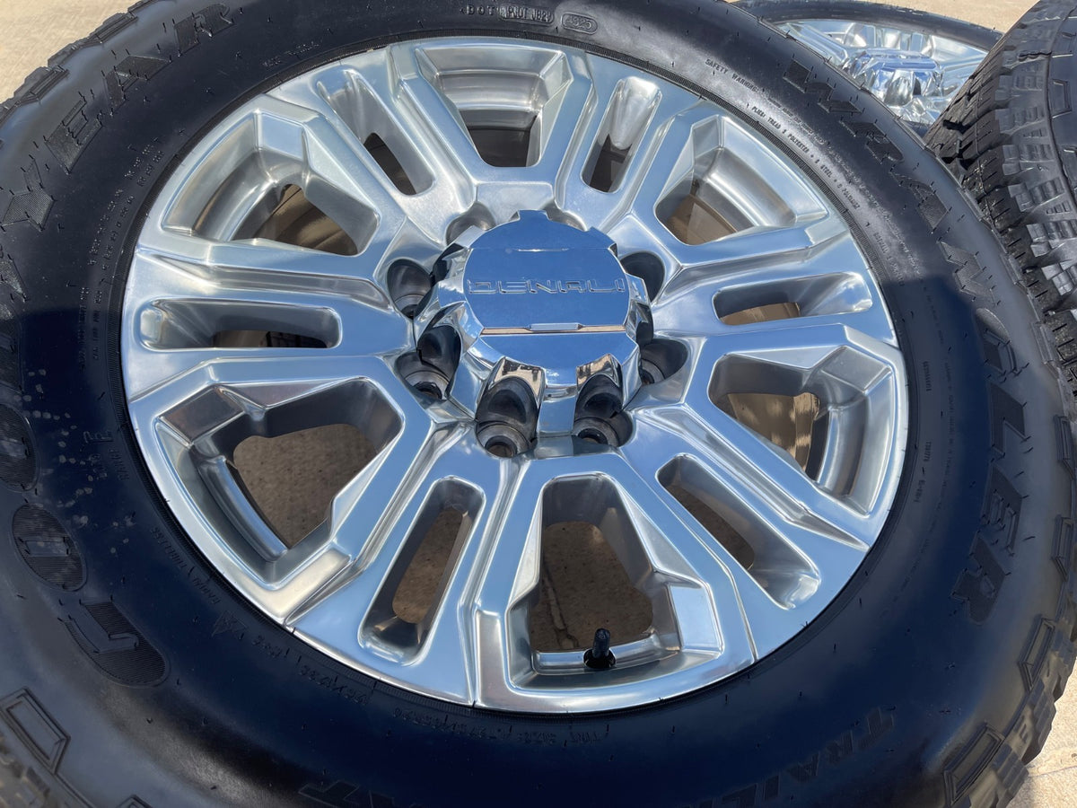 20" GMC Sierra DENALI 2500 3500 OEM 5957 wheels rims 2024 2025 2026 2027 SET NEW