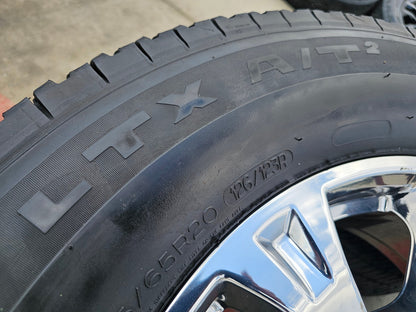 20" Ford F-250 F-350 KING RANCH OEM 10291 rims wheels tires MICHELIN LTX A/T2